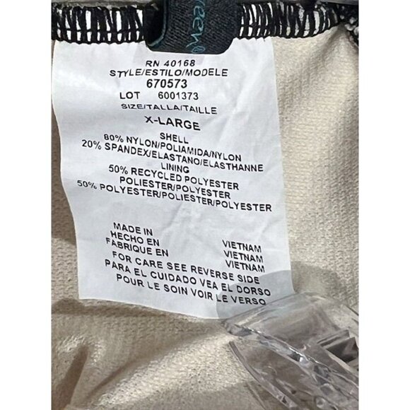 Women's XL AQUA GREEN Leopard Animal Print One Piece‎ Spaghetti Strap Swimsuit - Picture 5 of 6